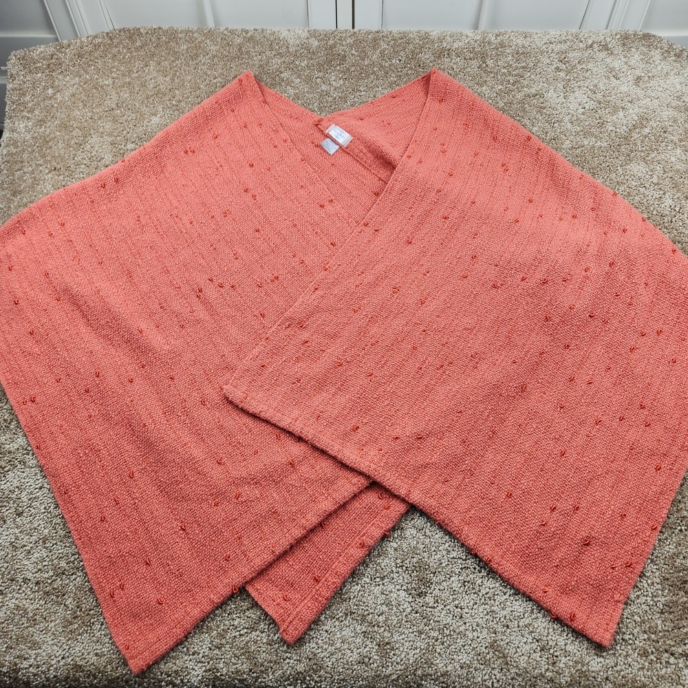 Rare Flying Shuttle Fibers Shawl Ruana Textile Wrap BoHo One Size Fits All